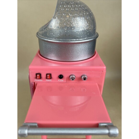 Battat Glitter Girls Cotton Candy Machine Stand & Donut Delivery‎ Scooter Work - Picture 6 of 16